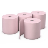 3" X 165' Pink Bond Roll Paper(50 rolls)